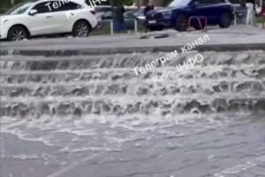 У Києві стався новий потоп на «Либідській» (відео)