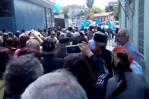 В окупованому Бахчисараї вшанували пам'ять жертв депортації кримських татар