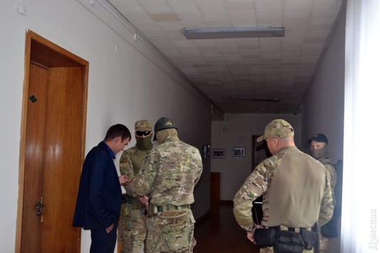 В Одесі СБУ проводить обшук у соратника Саакашвілі (ФОТО)