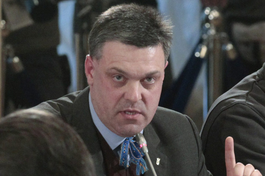 Тягнибок вимагає вибачень від Лещенка, який оприлюднив «чорну бухгалтерію» Януковича