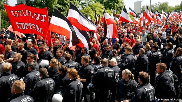 У Німеччині сталися сутички на марші проти неонацистів