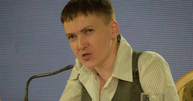 Савченко стверджує, що Київ має вести прямий діалог з ватажками бойовиків