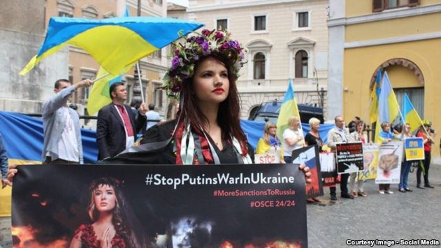 В ЄС, США та Канаді пройде акція на підтримку України «Стоп, Путін!»