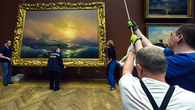 Мінкульт відреагував на вивезення Росією 38 картин Айвазовського з окупованого Криму  