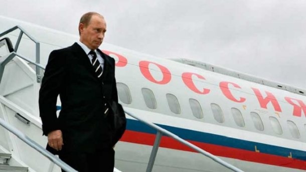 В окупованому Криму помітили літак Путіна 
