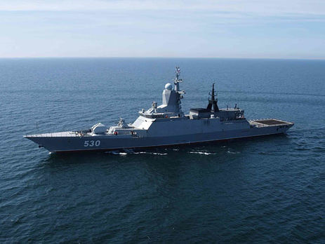 Біля кордонів Латвії знову помітили російський військовий корабель