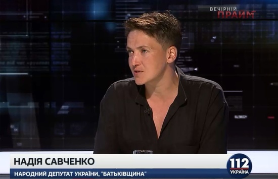 Савченко пояснила, чому не може відмовитись від звання Героя України