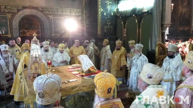 У Володимирському соборі тривають урочистості з нагоди Дня хрещення Русі-України 