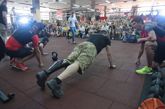 В Харкові відбулися змагання серед важкопоранених бійців АТО
