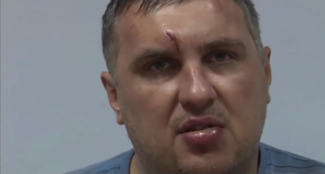 З'явилося відео допиту Панова, заарештованого за «диверсію» в Криму