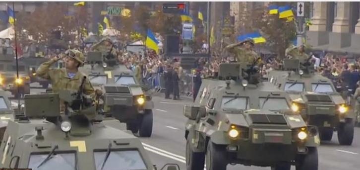У Києві пройшов військовий парад до Дня Незалежності