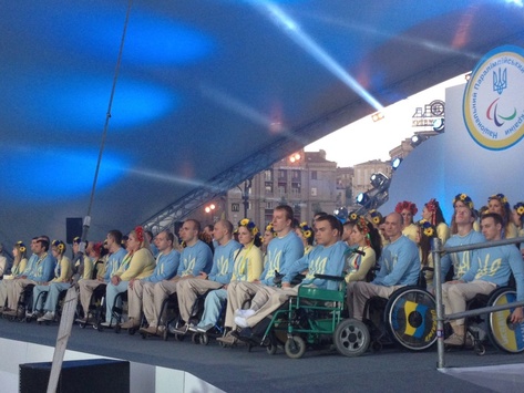 Українських паралімпійців провели на Ігри в Ріо