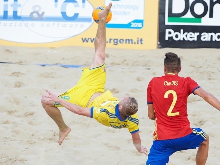 Збірна України з пляжного футболу пробилася у фінал Євроліги