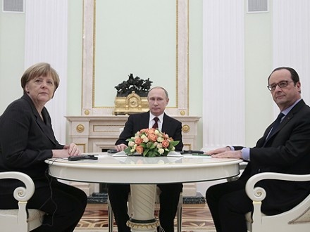 У Кремлі заявили, що зустрічі у «нормандському форматі» у Китаї не буде