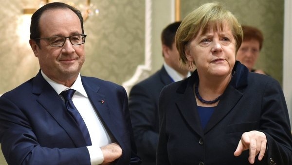 Меркель і Олланд і надалі працюватимуть у «нормандському форматі»