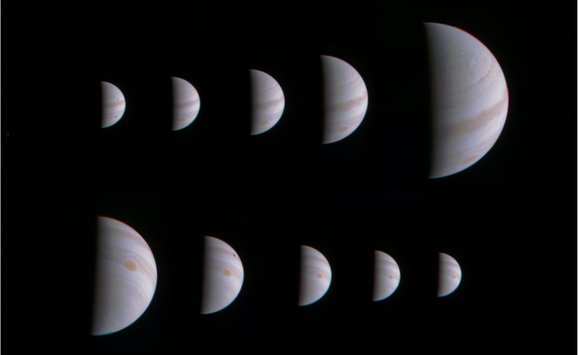 Зонд Juno зробив перші знімки Південного полюсу Юпітера