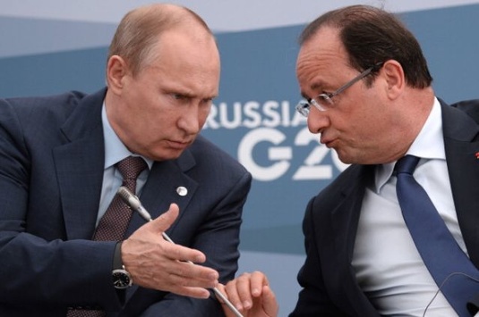 Олланд і Путін домовилися про зустріч «нормандської четвірки»