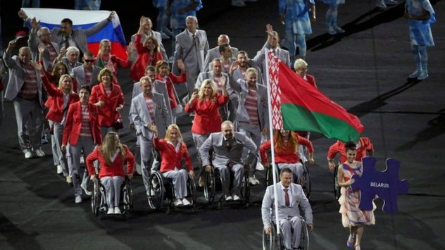 Білоруса покарають за російський прапор на Паралімпіаді
