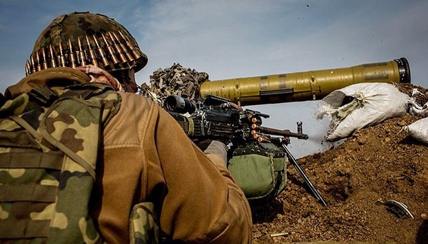 Бойовики вісім разів обстрілювали позиції Збройних Сил України  