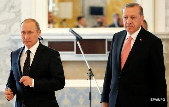 Путін прибув до Туреччини на зустріч з Ердоганом 