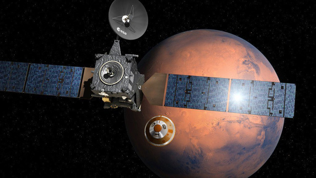 Космічний апарат «Скіапареллі» сів на Марсі