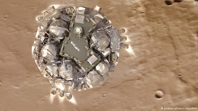 Зонд «Скіапареллі» на Марсі не виходить на зв’язок із Землею 