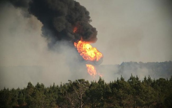 У США через вибух і пожежу на газопроводі оголошено надзвичайний стан