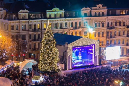 У Києві встановлять рекордно високу новорічну ялинку
