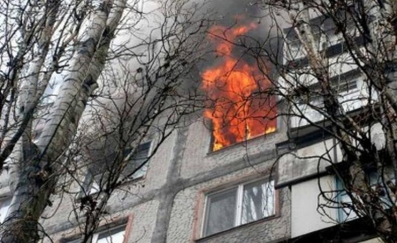 В Оболонському районі через пожежу в багатоповерхівці евакуйовано 20 осіб