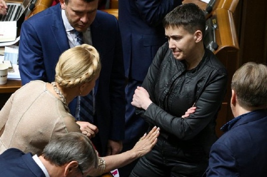 «Батьківщина» відсторонилася від Савченко: переговори з терористами неприпустимі