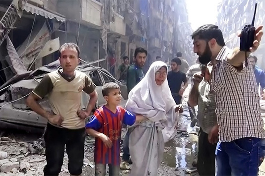 В Алеппо обстріляли медичний конвой, є поранені