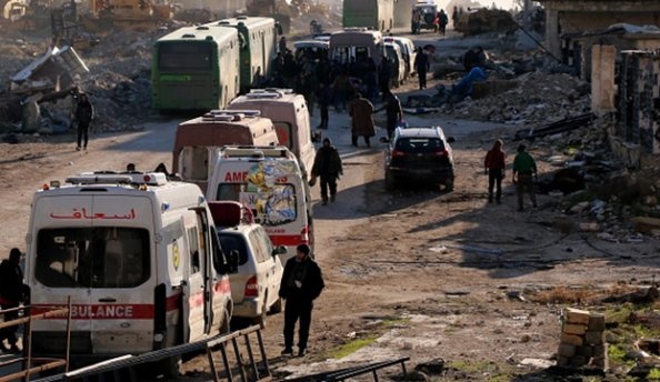 Турецький прем’єр: з Алеппо евакуювали близько 20 тисяч людей