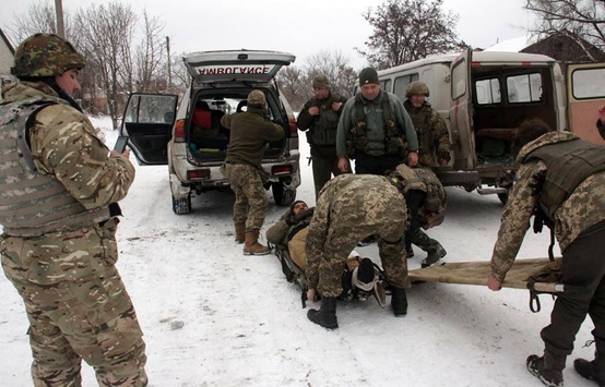В зоні АТО поранення отримали 11 українських військових 