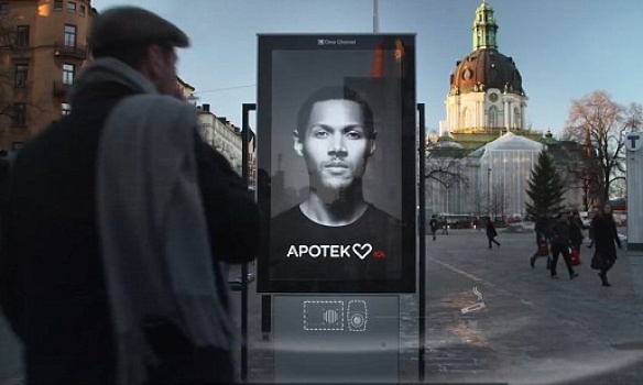 У Швеції встановили рекламний білборд, здатний кашляти від сигаретного диму