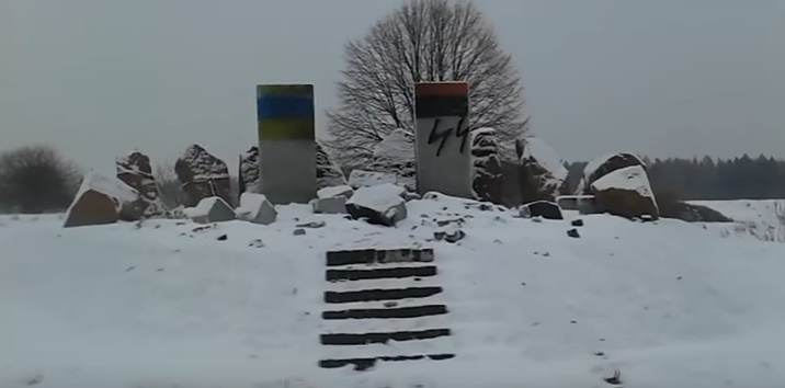 Експерти з’ясували, що пам'ятник полякам на Львівщині підірвали
