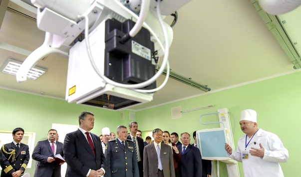 Японія передала госпіталю прикордонників обладнання на 22 млн грн