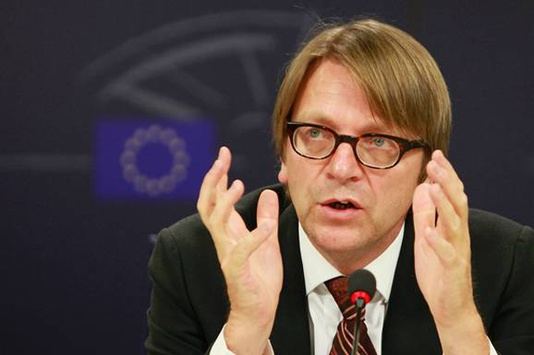 Верховстадт зняв свою кандидатуру на посаду президента Європарламенту 