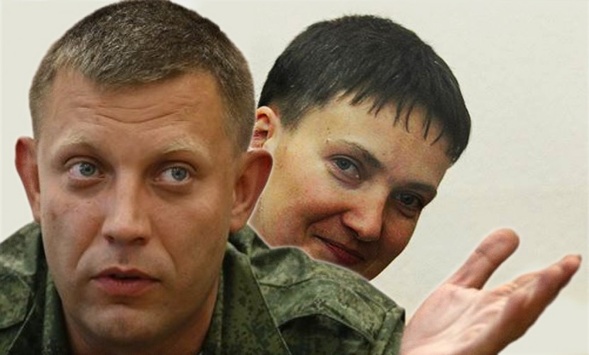 Ватажки бойовиків звуть Савченко в гості