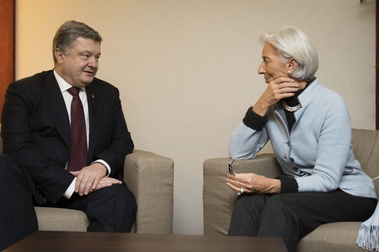 Глава МВФ обнадіяла Порошенка: ось-ось буде рішення про черговий транш