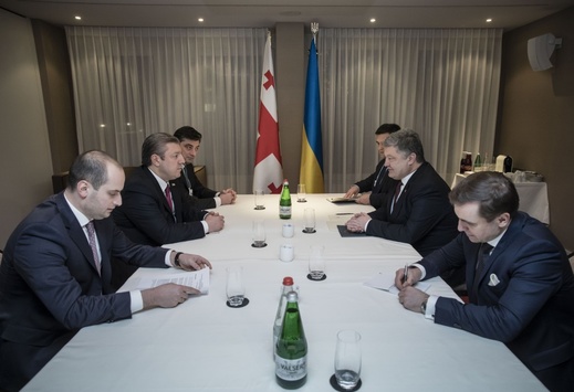 Порошенко і  прем’єр Грузії скоординували позиції щодо безвізу 
