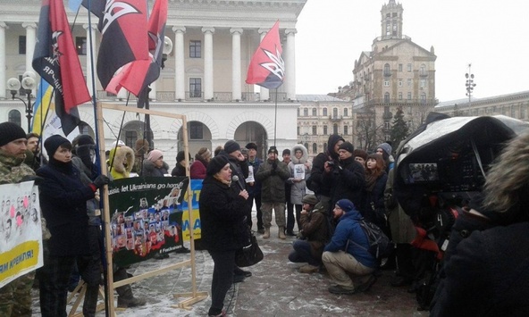 Мітинг проти Путіна на Майдані: між учасниками виник конфлікт