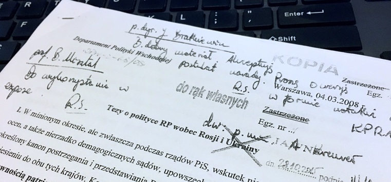 Польське МЗС розсекретило документ про перехід на проросійський курс