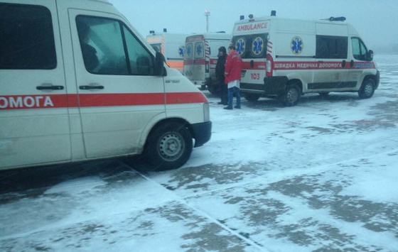 До дніпровської лікарні доставили п’ятьох поранених бійців