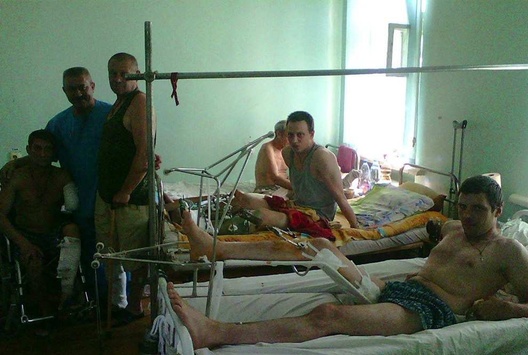 Лікарні Донецька переповнені пораненими бойовиками