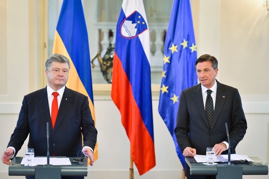 У Києві проходить зустріч Порошенка з президентом Словенії