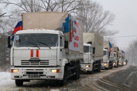 Росія відправила бойовикам на Донбас шістдесятий гумконвой