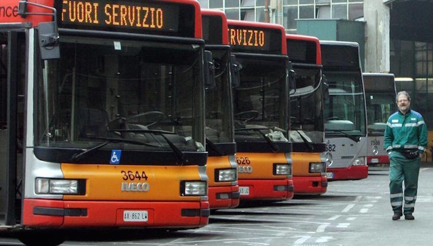 В Римі стайкували водії автобусів та метро