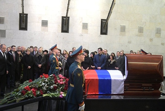 Чуркіна поховали на Троєкурівському кладовищі в Москві
