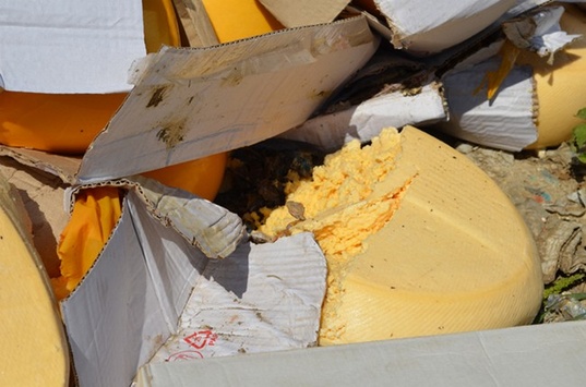 Сиру на 100 тис. гривень: прикордонники затримали автівку із продуктами неподалік лінії розмежування