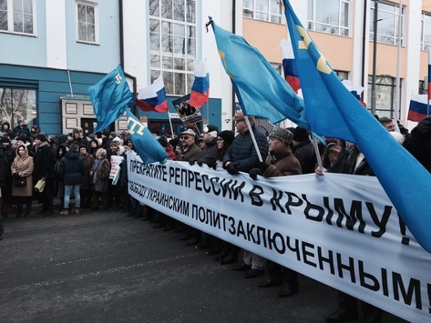 У Москві на Марші пам’яті Нємцова відбувається хода проти репресій в Криму